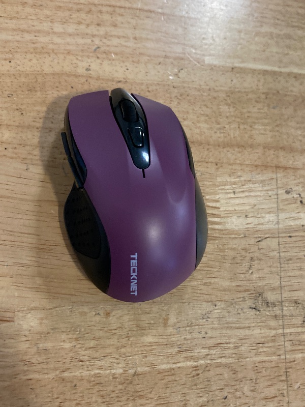 Photo 1 of TECKNET Wireless Mouse, 2.4G Ergonomic Optical Mouse, Computer Mouse for Laptop, PC, Computer, Chromebook, Notebook, 6 Buttons, 24 Months Battery Life, 2600 DPI, 5 Adjustment Levels