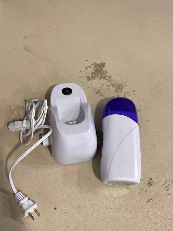 Photo 1 of Nynelly Portable Single Depilatory Roll on Wax Warmer with Heater Base for Women Men Hair leg,Armpit,Bikini