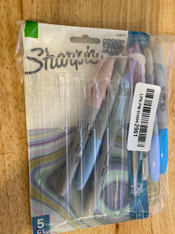 Photo 1 of Sharpie Mystic Gems Fine Point Permanent Marker 5/Pkg-2136773