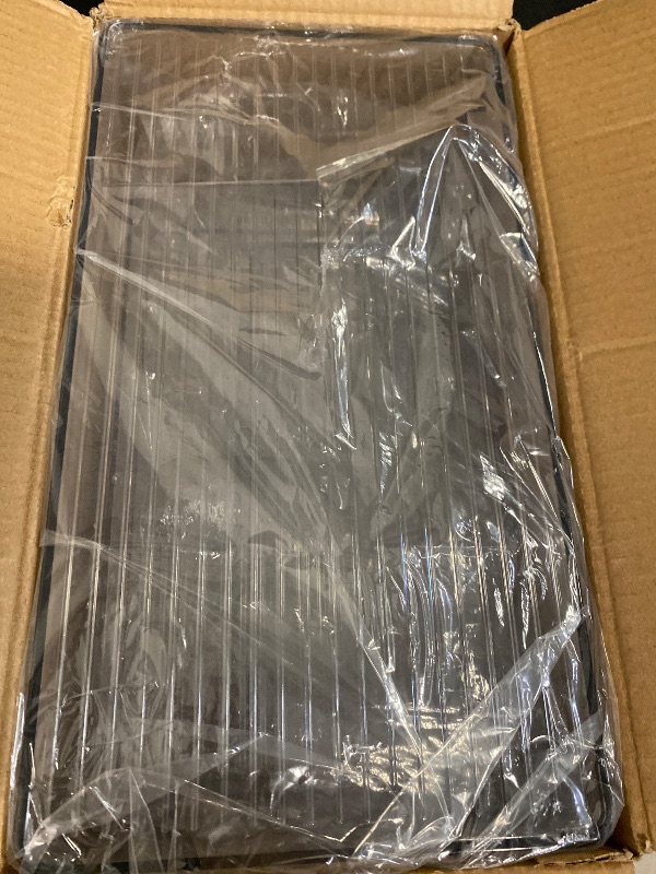 Photo 1 of 8 PACK Freezer Organizer Bins Clear Stackable Storage Bins with Side Handles for Fridge Organization and Storage Home Organization Must Haves