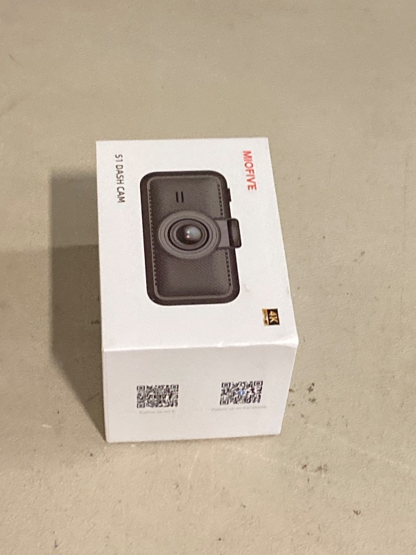 Photo 1 of Miofive Car Camera 4K Resolution, WiFi, Bluetooth, GPS Dash Cam, 3-Inch IPS Screen, Night Vision, Loop Recording, HDR, App Control, and Supports up to 512GB with a Free 32GB Card Included