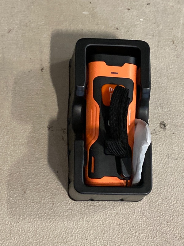 Photo 1 of Dog Bark Deterrent Devices for Own or Neighbor's Dog Ultrasonic Dog Training Device Safe & Effective Portable Anti Barking Device for Dogs Indoor Outdoor Use Orange
