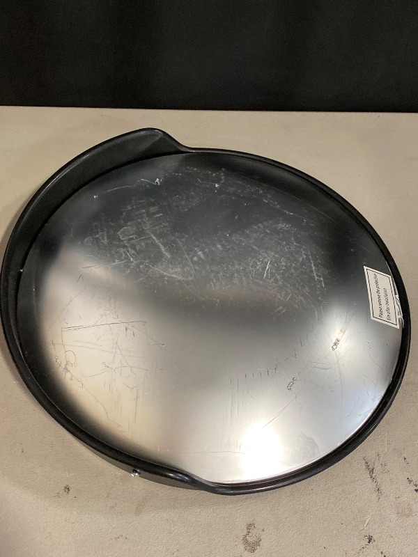 Photo 1 of ovsor Convex Mirror Outdoor for Garage and Traffic Driveway Park Assistant, 12 in Security Mirror with Adjustable Fixing Bracket Indoor and Outdoor