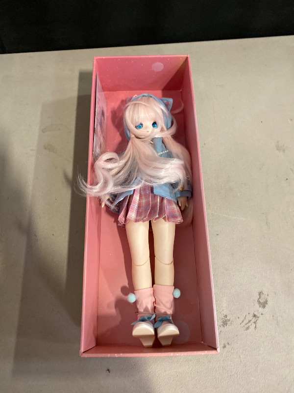 Photo 1 of ICY Fortune Days 1/4 Scale Anime Style 16 Inch BJD Ball Jointed Doll Full Set Including Wig, 3D Eyes, Clothes, Shoes (Yan Ye)