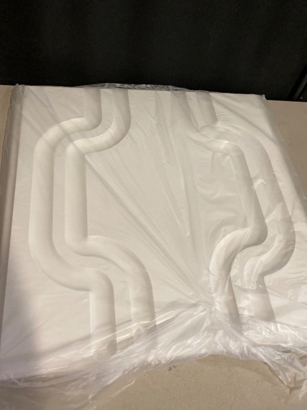 Photo 1 of STICKGOO PVC Ceiling Tiles, 2'x2' Glue Up Ceiling Panel White to Prevent Breakage Cover 48 Sq. Ft, Pack of 12 Tiles