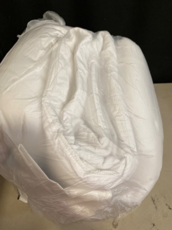 Photo 1 of (Q) Bedsure Comforter Duvet Insert - Quilted Comforters Queen Size, All Season Duvet, Down Alternative Bedding, with 8 Tabs, Gifts for Women/Men, White, Queen 88 x 88 Inches