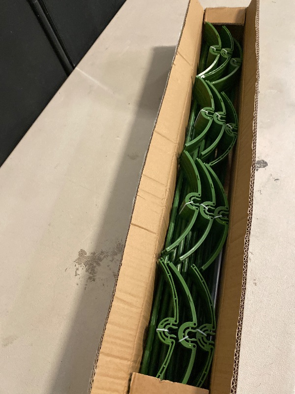 Photo 1 of Legigo 4 Pack Tomato Cages for Garden- 36 Inches Adjustable Garden Cucumber Trellis Plant Support Cages Stakes, Trellis Support Rings for Outdoor Climbing Plants, Pots