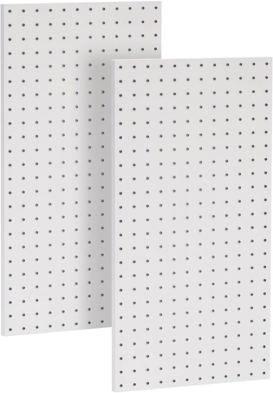 Photo 1 of Ultrawall 2 Pcs Metal Pegboard Wall Panels, Peg Boards for Garage Tool Storage