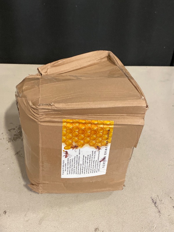 Photo 1 of Howemon White Beeswax Pellets 10 lb 100% Pure and Natural Triple Filtered for Skin, Face, Body and Hair Care DIY Creams, Lotions, Lip Balm and Soap Making Supplies