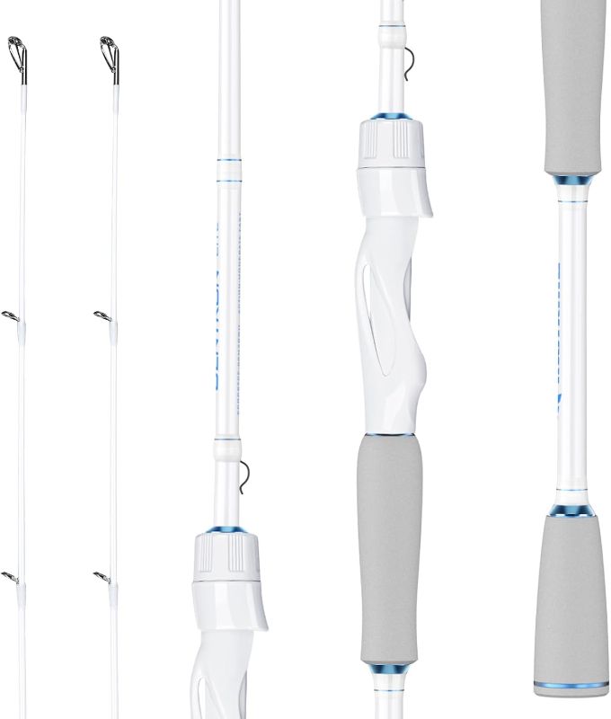 Photo 1 of KastKing Centron Lite Twin Tip Fishing Rods, IM6 Graphite Blanks, Twin Tip Fishing Rods, Stainless Steel Guides with Ceramic Rings, Split or Full Rear EVA Handle Design, Drop Shot Hook Keeper