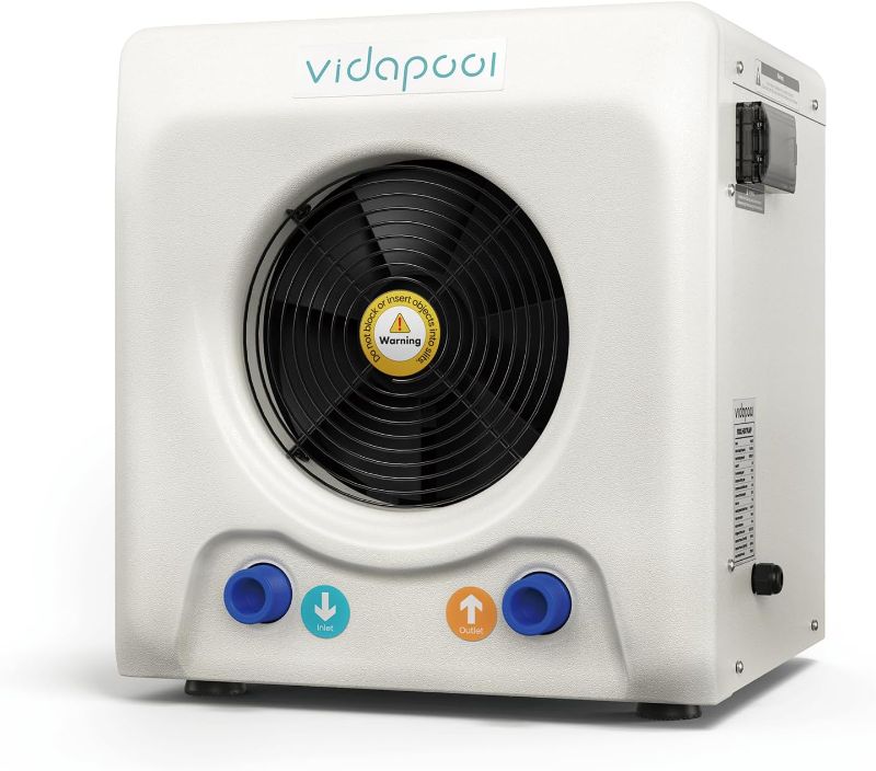 Photo 1 of 16,000 BTU Swimming Pool Heat Pump Electric Pool Heater for Above Ground Pools Up to 6,000 Gallons,Heating and Cooling Pool Heater 120V16,000 BTU Swimming Pool Heat Pump Electric Pool Heater for Above Ground Pools Up to 6,000 Gallons,Heating and Cooling P