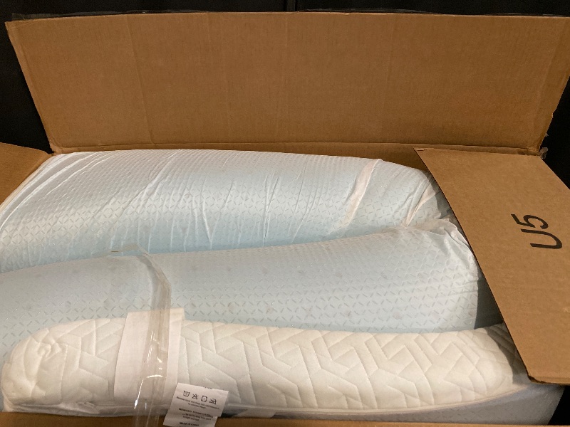 Photo 1 of 3 Inch Gel Memory Foam Mattress Topper Queen, Cooling Mattress Topper with Removable & Washable Bamboo Cover, CertiPUR-US Certified