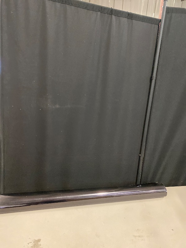 Photo 1 of KESPEN Window Privacy Film One Way Daytime Privacy Static Cling Sun Blocking Anti UV Reflective Window Tint for Home and Office, Black-Silver, 17.5 Inch X 6.5 Feet