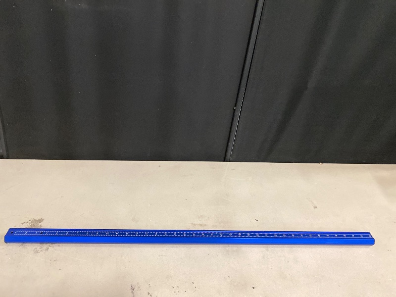 Photo 1 of Alumicolor 1345-5 AlumiCutter Aluminum Steel Edge for Office, School, Engineering and Framing, 30IN, Blue