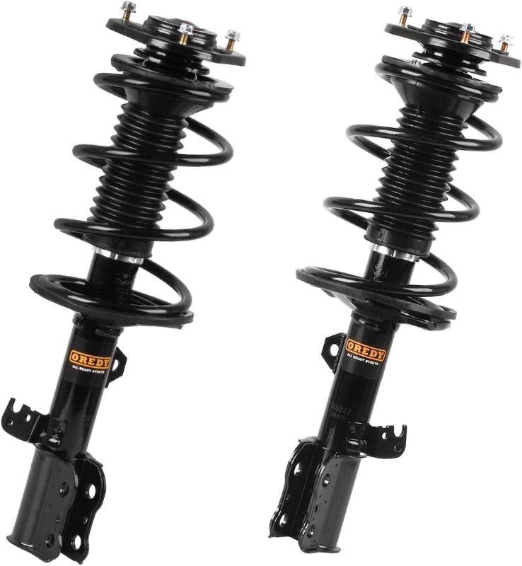 Photo 1 of OREDY Front Complete Struts for Toyota Corolla 2003-2008 Shock Absorbers with Coil Spring Passenger Driver Side Assembly 2003 2004 2005 2006 2007 2008-172114 172115
