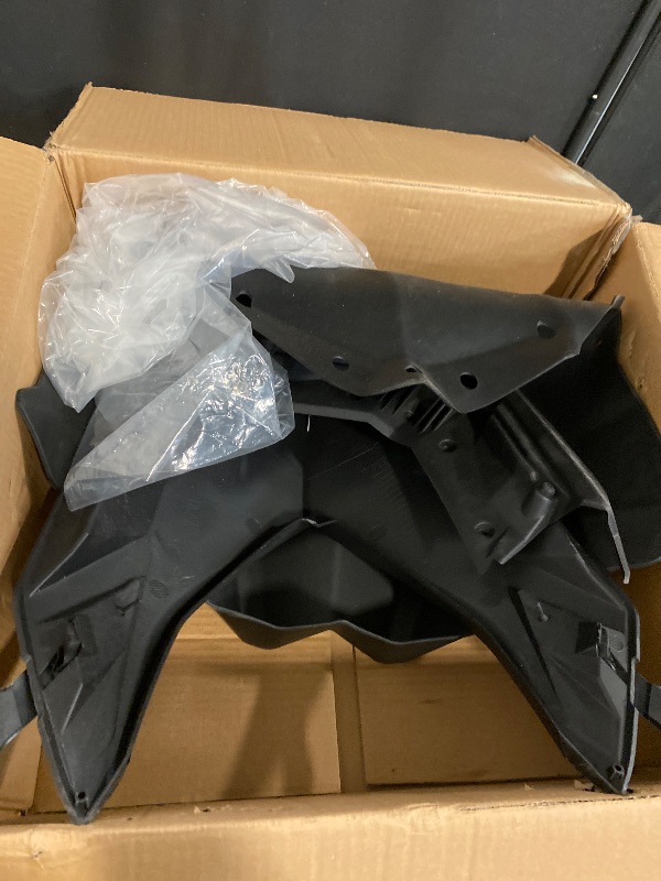 Photo 1 of SAUTVS Front Storage Cargo Bin for Spark, Front Upper Storage Cargo Bin with Cover Lid Deflector Kit for Sea-Doo Spark 2014-2023, Sea-Doo Spark TRIXX 2017-2023, Replace #295100864, 295100504