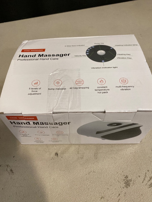 Photo 1 of Fathers Gifts for Dad Husband from Daughter - Hand Massager with Compression & Heating,Electric Hand Massager for Arthritis and Carpal Tunnel,Birthday Gifts for Women Men Mom Grilfrend(White)