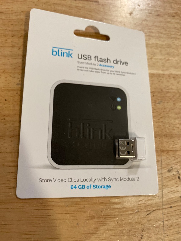 Photo 1 of Blink USB Flash Drive for local video storage with Blink Sync Module 2