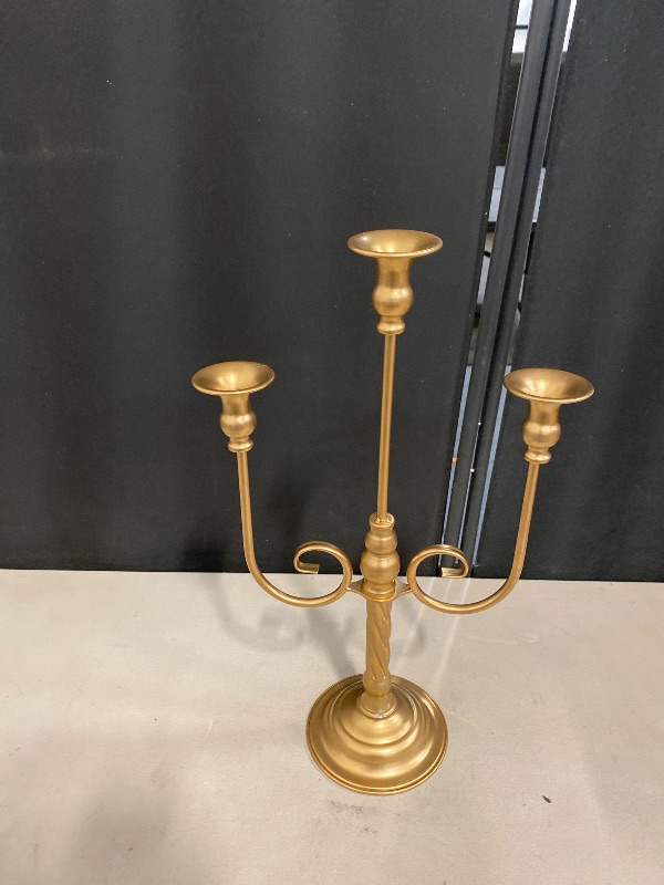 Photo 1 of DECHOUS Retro Style Candle Holder Vintage Candlestick Holder Home Tabletop Ornament