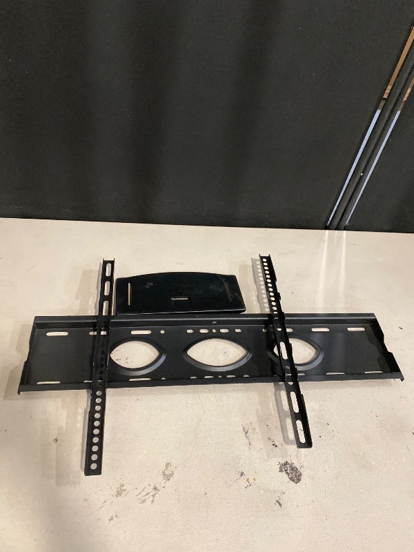 Photo 1 of Amazon Basics Low Profile TV Wall Mount with Horizontal Post Installation Leveling for 32 to 86 inch TVs, Black