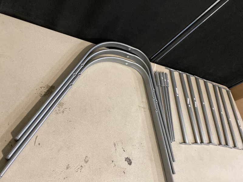 Photo 1 of Patio Chair Leg Replacement Parts 16 inch 3 Leg Sets 8 I Support Bars 4 Bars