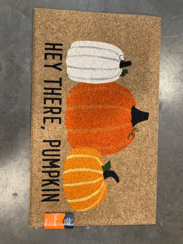 Photo 1 of hey there, pumpkin  18x30 Mat
