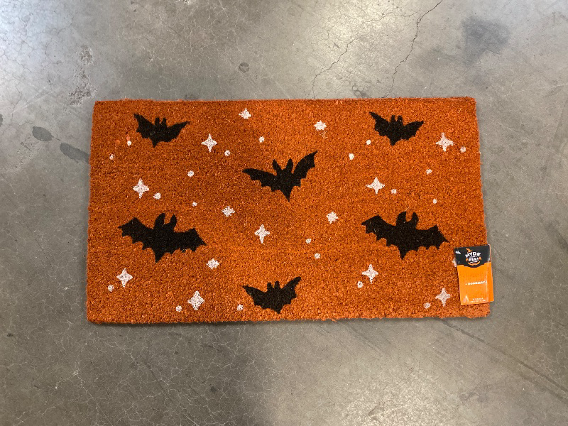 Photo 1 of bats door mat 18x30