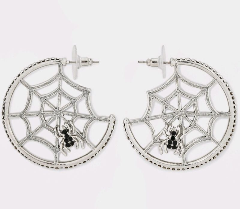 Photo 1 of Exclusive Halloween SUGARFIX by BaubleBar Cutie Crawler Earrings Web