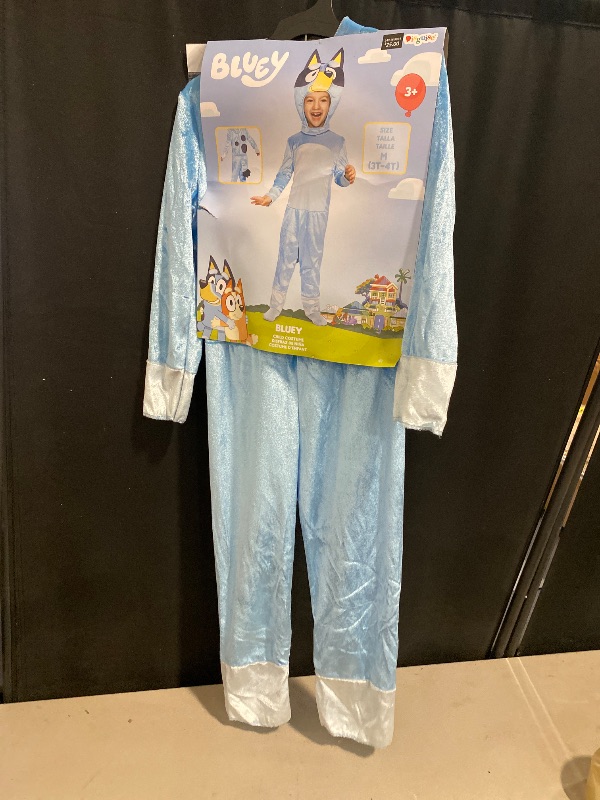 Photo 1 of 3+ Bluey Kid's Classic Toddler Bluey Costume