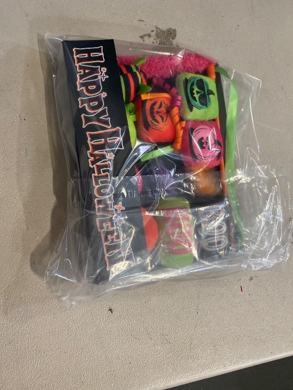 Photo 1 of Halloween Cauldron Bundle Plush Cat Toy Set - 10pc - Hyde and EEK
