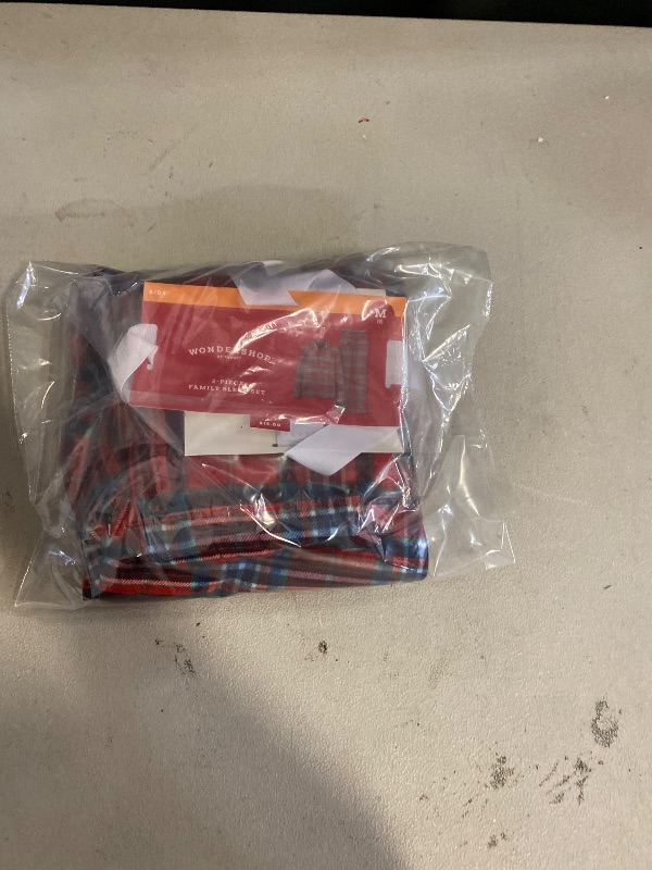 Photo 1 of Red M Kids' Plaid Holiday Matching Family Pajama Set