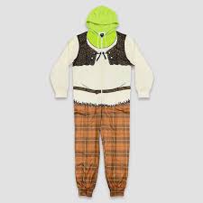 Photo 1 of mens shrek hooded kigurumi 