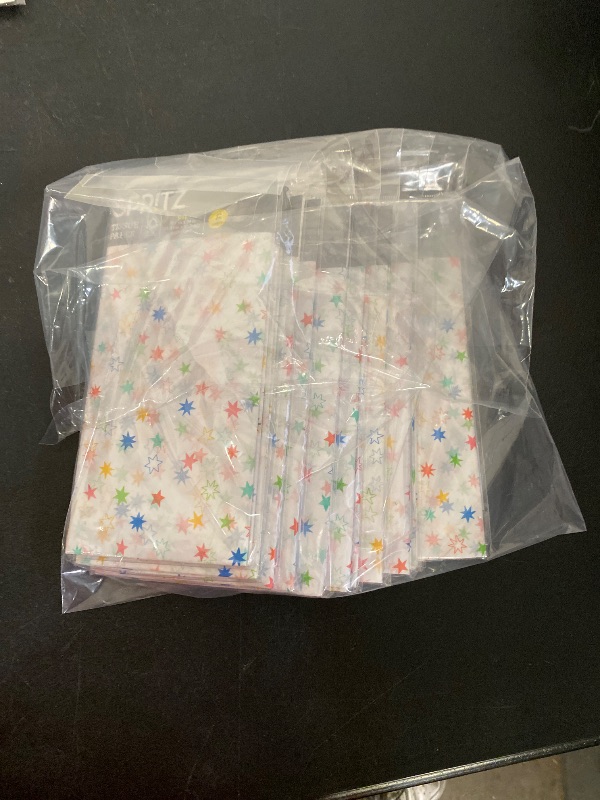 Photo 1 of 10 pack 8 count in each  White Stars Pegged Tissues.