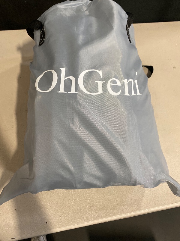 Photo 1 of OhGeni Queen Air Mattress with Built in Pump, Inflatable Blow Up Mattress 18 Raised Comfort,Upgraded Surface Portable Mattress, Air Bed for Camping, Home and Guest, Colchone Inflable, 650 lbs Max