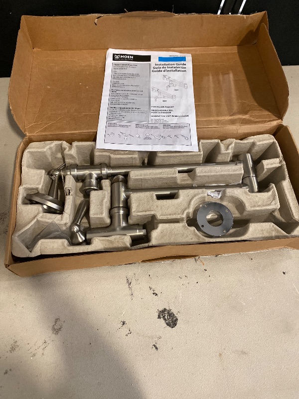 Photo 1 of American Standard 8344212.004 Top Brace Wall-Mount Service Sink Faucet with 6-Inch Vacuum Breaker Spout