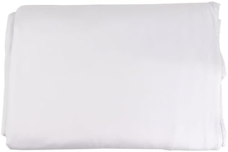 Photo 1 of 10 pack Tableclothsfactory White Spandex 4-Way Stretch Fabric Bolt, DIY Craft Fabric Roll - 60" x10 Yards for Party & Decorations