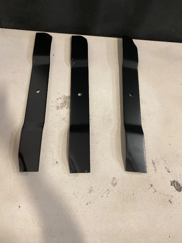 Photo 1 of RANSOTO 60" Deck Lawn Mower Blades Medium Lift Compatible with Ariens & Gravely 09081200, Bad Boy ZT, CZT, Maverick 038-6060-00, Dixie Chopper 30227-60, Exmark 103-0301, Toro 105-7718