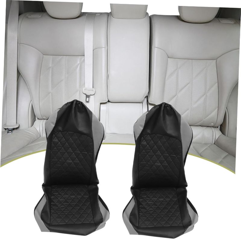 Photo 1 of Automotive Seat Covers Universal Fit for Car/Truck/Van Soft Comfortable Pu Leather Protect from Spills Stains
