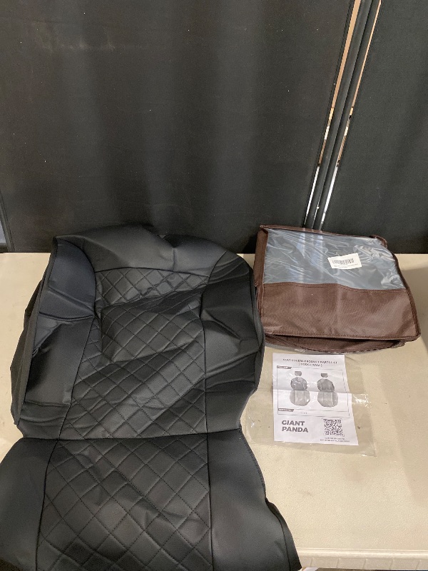 Photo 1 of Automotive Seat Covers Universal Fit for Car/Truck/Van Soft Comfortable Pu Leather Protect from Spills Stains
