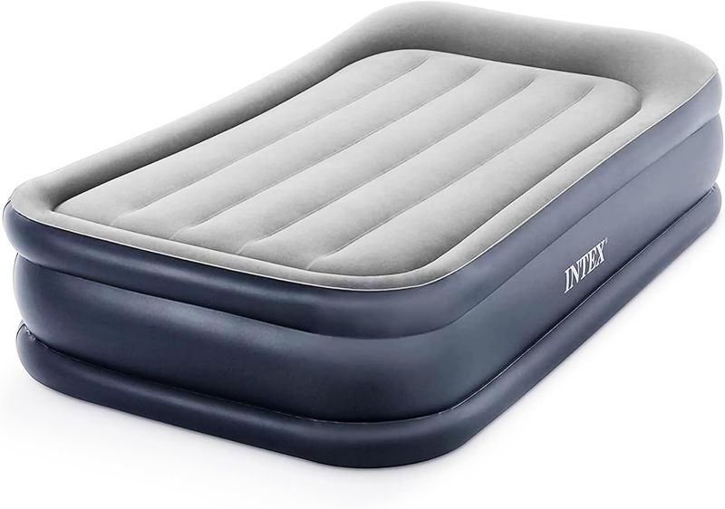 Photo 1 of Intex Dura Beam Deluxe Pillow Bed with Built In Pump