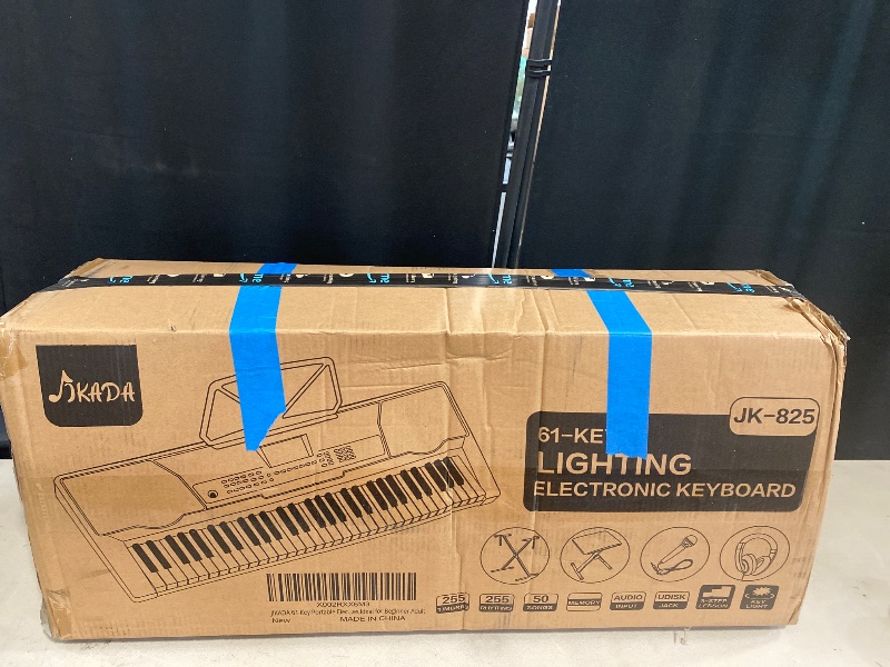 Photo 1 of Digital Piano 88 Key with Semi-Weighted Keys, 88 Key Keyboard Piano for Beginner, with Power Adapter, Sustain Pedal, Bluetooth, MIDI, for at Home/Stage