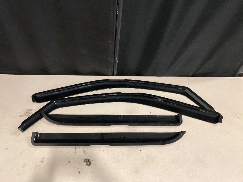 Photo 1 of Non-in Channel Dark Smoke Tint 4pcs Front Rear Window Shade Deflector Sun/Rain/Wind Guards Smoke Window Visors 4Pcs 1984-2001 Compatible with Jeep Cherokee