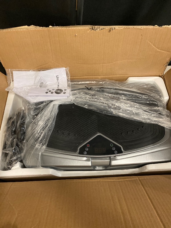 Photo 1 of Vibration Plate Exercise Machine for Lymphatic Drainage Weight Loss,Full Body Workout Vibrating Plate Lymphatic Drainage Massager,Workout Equipment Fitness Weight Fat Burner Loss & Shaping