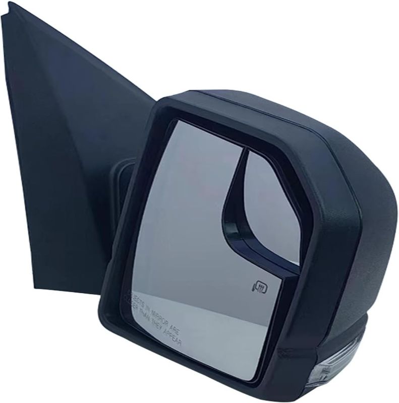 Photo 1 of Replacement Passenger Right Side Door Mirror Power Heated Glass with Signal Light Textured Back for Ford F-150 2017 2018 2019 2020