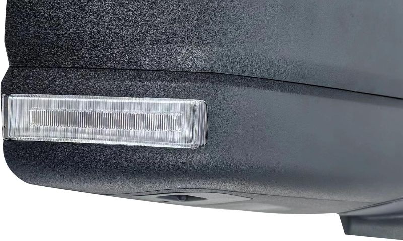 Photo 1 of Replacement Passenger Right Side Door Mirror Power Heated Glass with Signal Light Textured Back for Ford F-150 2017 2018 2019 2020