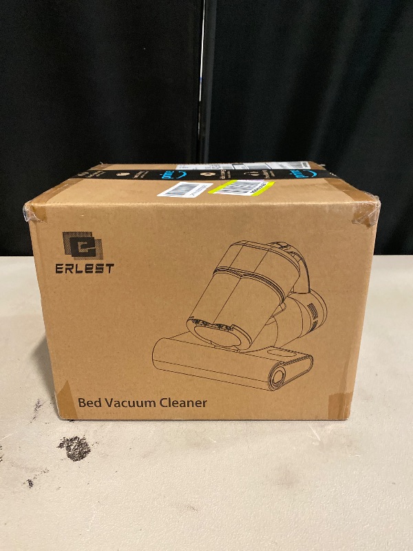 Photo 1 of Mattress Vacuum Cleaner, 26Kpa 500W Strong Suction Bed Vacuum with UV and Ultrasonic and High Heating, Dual Dust Bins with Washable Filters, Ideal for Dust and Pet Hair Removal, Corded