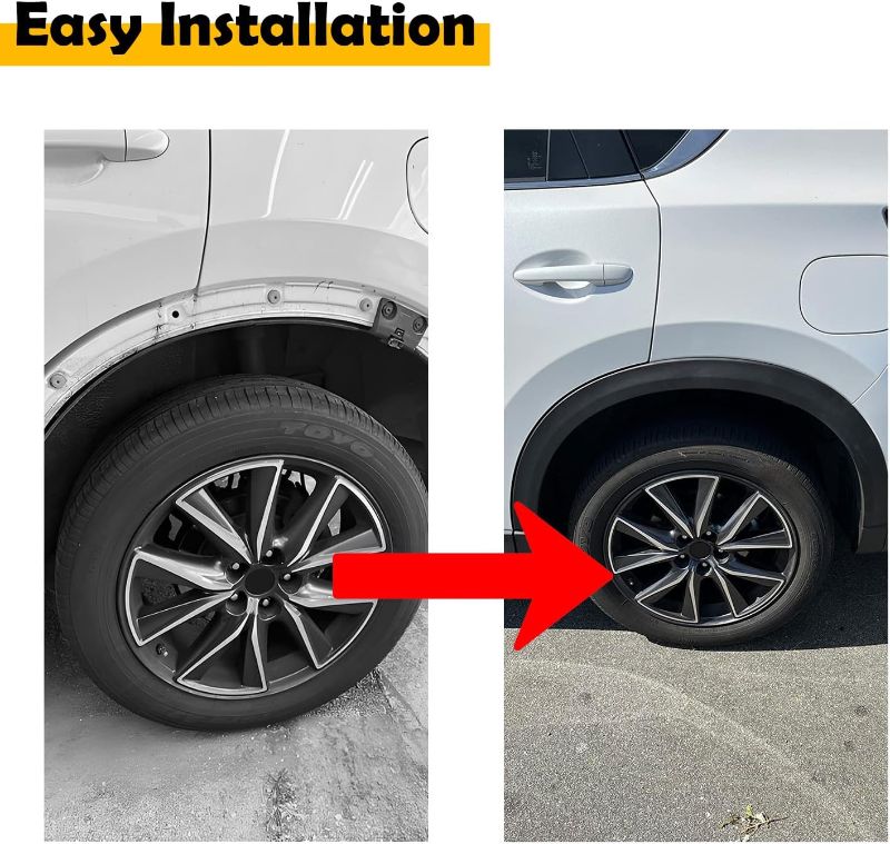 Photo 1 of KB7W51W60F8N Rear Left Side Fender Molding Trim Compatible with Mazda CX-5 2017-2021, MA1790101 Replacement