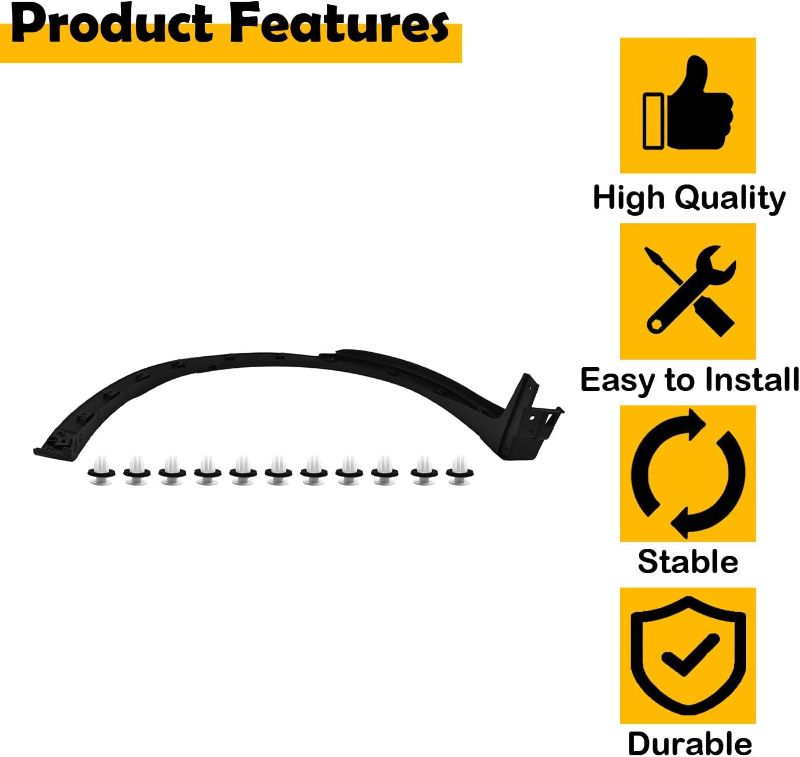 Photo 1 of KB7W51W60F8N Rear Left Side Fender Molding Trim Compatible with Mazda CX-5 2017-2021, MA1790101 Replacement
