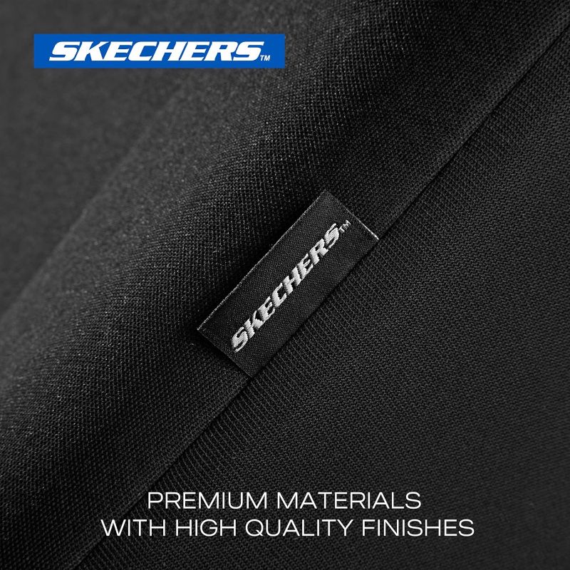 Photo 1 of Skechers Seat Covers, Premium Breathable Polyester Car Seat Covers, Car Seat Covers Full Set Airbag Compatible, Automotive Comfort for Most Cars, Vans, Trucks, SUVs (Full Set,Black)