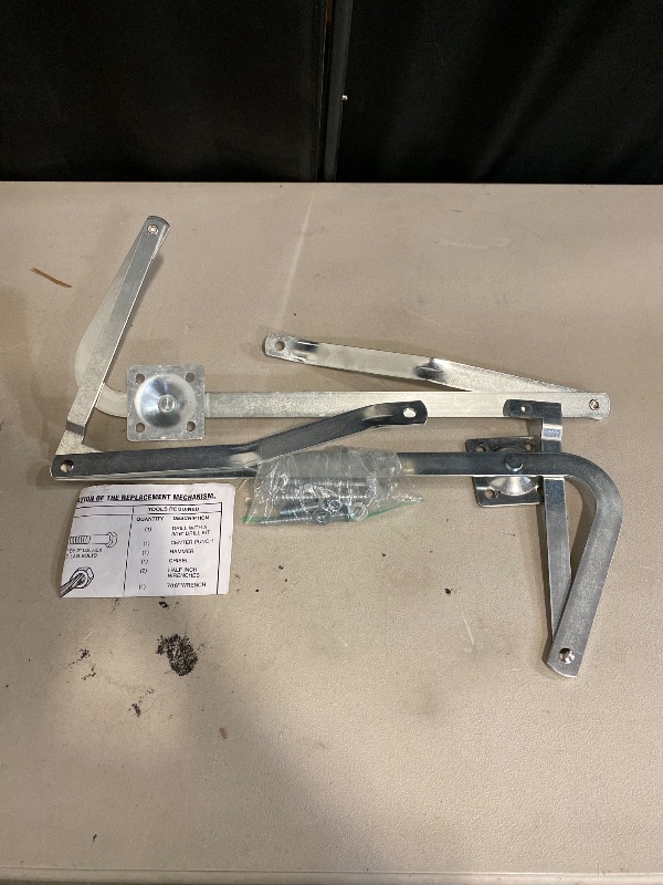 Photo 1 of HECASA 55-2 Attic Ladder Spreader Hinge Arms Replacement Counter Balance Arms Hinge Kit Compatible with 2010-Up Werner Mk 5, WU2210, W2208, W2210 Thick Zinc